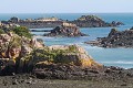 Rochers de l'île de Bréhat (Bretagne) Bretagne 
 Bréhat 
 Côtes d'Armor 
 mer 
 paysage 
 rocher 
 île 