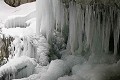  Vercors, glace, stalagtites, gel 
